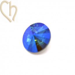 Charl'stone Crystal Rivoli 08mm 1122 - Sapphire Shimmer
