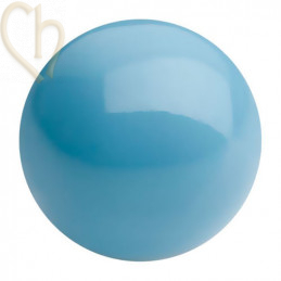 Preciosa 4mm AQUA BLUE Round Nacré Pearl Maxima