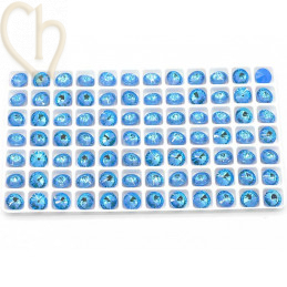 Charl'stone Crystal Rivoli 08mm 1122  - Ocean Delite