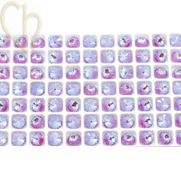Charl'stone Crystal Rivoli 08mm 1122 - Lilac Delite