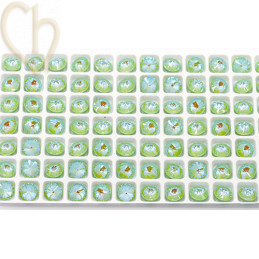 Charl'stone Crystal Rivoli 08mm 1122  - Mint Green Delite