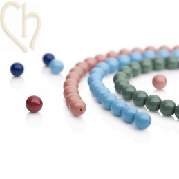 Charl'stone Crystal 4mm Ceramic Grey Round Nacré Pearl Maxima