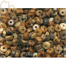 Ring Natural Stone 2*4mm Jaspe Paysage