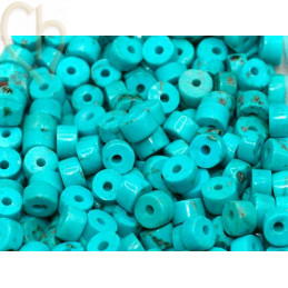 Ring Natural Stone 2*4mm Turquoise