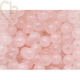 Pierre Gemme 4mm - Quartz Rose