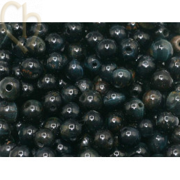 Gemstone round 4mm - Oeil de Faucon