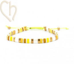 Set of 5 Kit bracelet with Miyuki Tila summermix