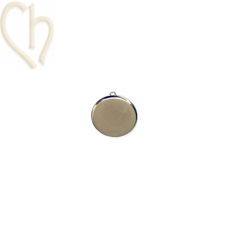 pendentif plateau à bord 29mm