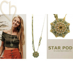Kit pendentif Star Pod - Khaki Vert