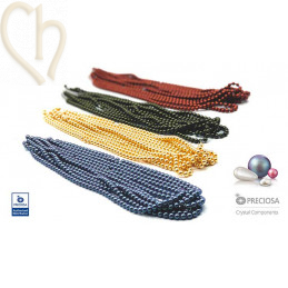 Charl'stone Crystal 4mm Pearlescent Violet Nacré Pearl Maxima