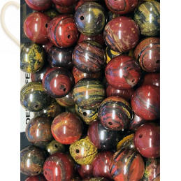 Oeil de Fer pierre naturelle gemme 10mm