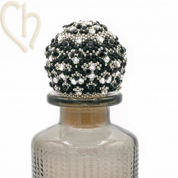 Kit Bottlecorck Franco round Black and Silver