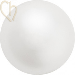 Charl'stone Crystal 4mm White Round Nacré Pearl Maxima