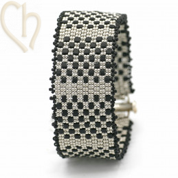 Pattern Bracelet Double Peyote Cube Miyuki PDF