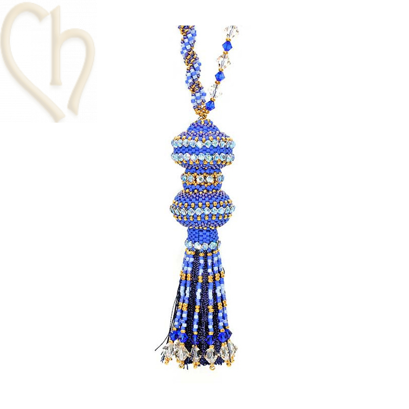Pack Necklace Saturne Blue Royal