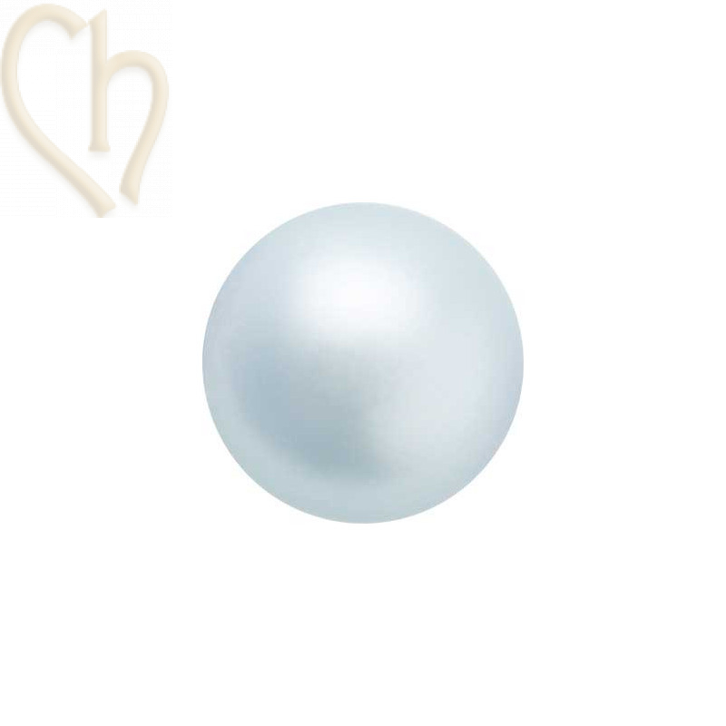 Charl'stone Crystal 4mm LIGHT BLUE Round Nacré Pearl Maxima