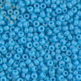 Miyuki Roc8/0 - Opaque Turquoise Blue 8-413