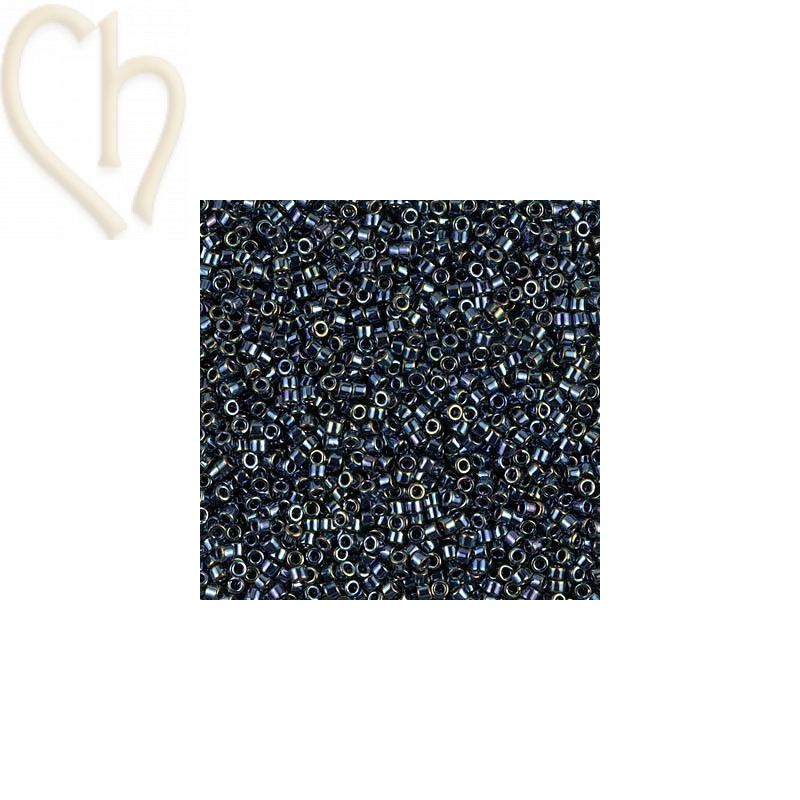 Gun Metal - Miyuki Delica 11/0 5 gr. DB006 M