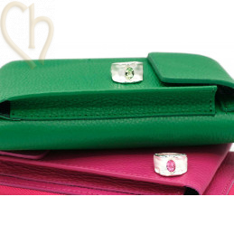 Kit Ring adjustable with holder for crystal 4120 8*6mm Padparadja