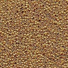 Rocaille Miyuki 11/0 Duracoat gold 94202