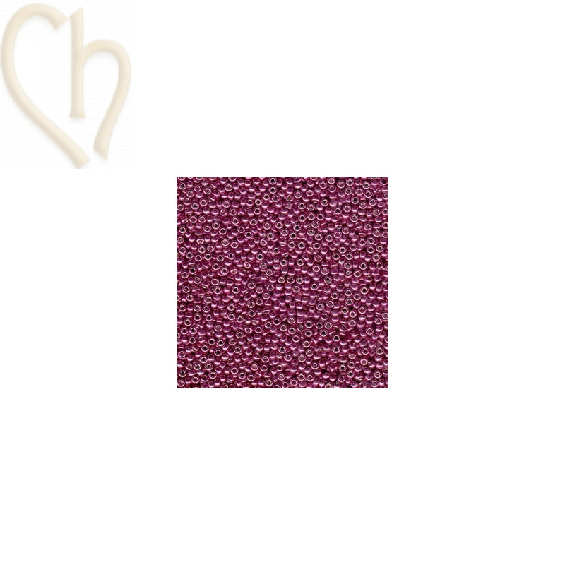 Miyuki Rocaille 11/0 Duracoat Galvanized Magenta 4219