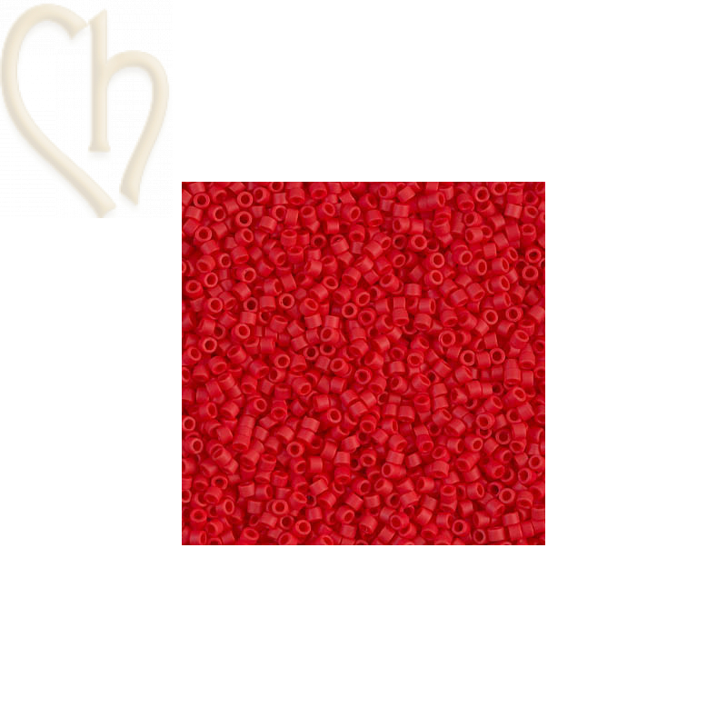 Matte Opaque Red - Miyuki Delica 11/0 5 gr. DB0753 M