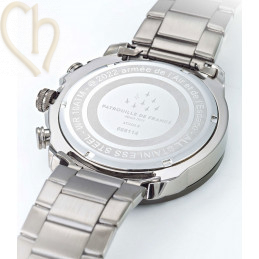 Men's Watch Patrouille de France Athos 3 White - Steel