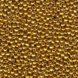 Drop kralen Miyuki 3,4mm - DP-4202 Duracoat Galvanized Gold