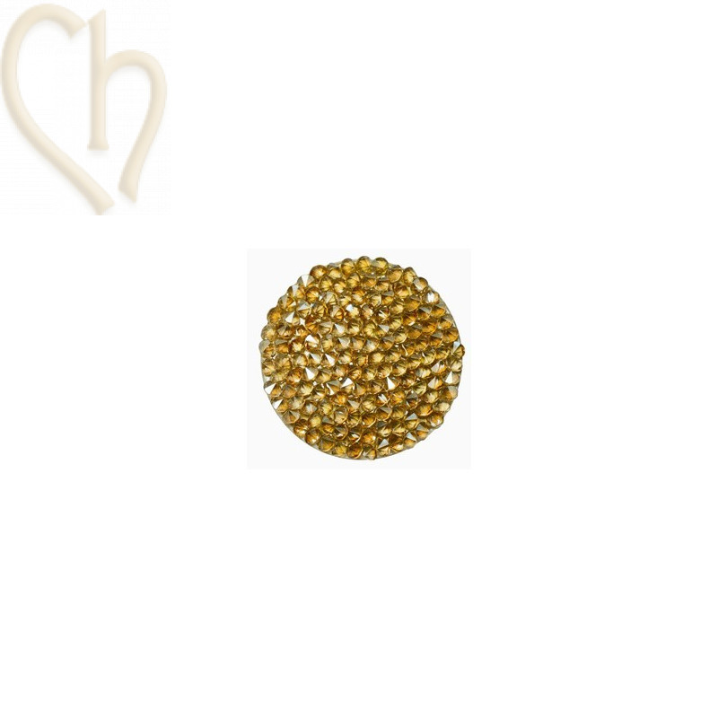 Crystal ROCKS 30mm Golden Shadow / doré