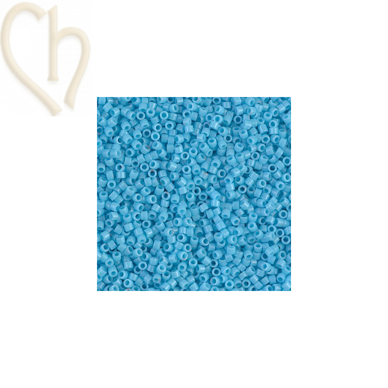 Opaque Turquoise blue - Miyuki Delica 11/0 5 gr. DB0725