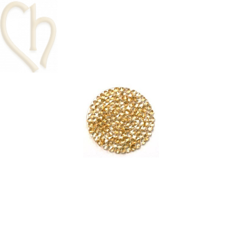 Crystal Rocks 30mm Golden Shadow