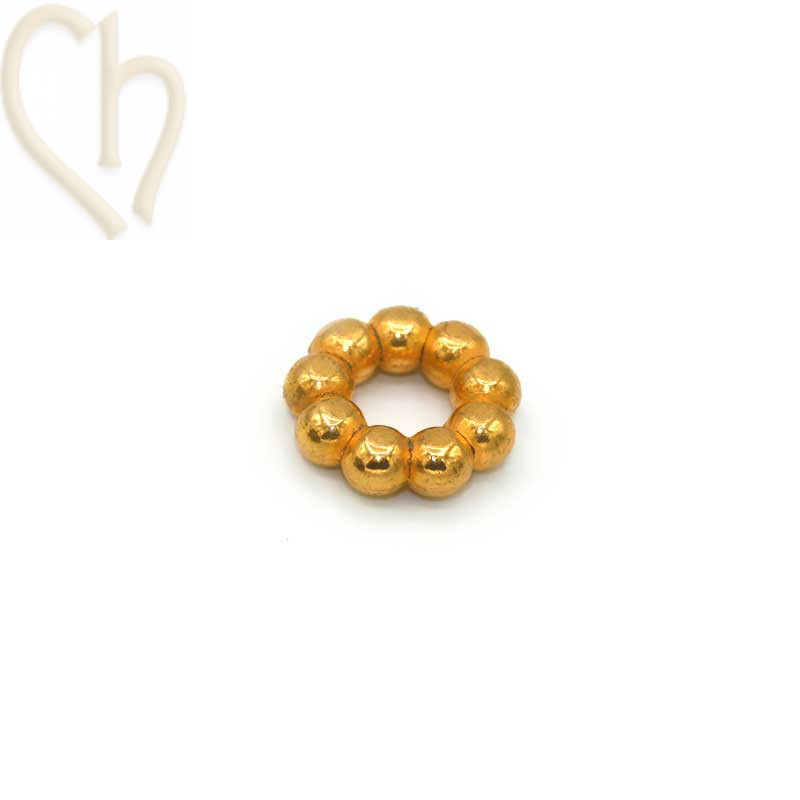 tussenstuk rondel bloem 11mm