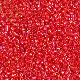 Miyuki Delica 11/0  DB0159 Light Siam Opaque AB