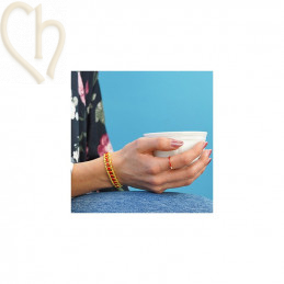 Tussenstukje voor macramé armbandjes