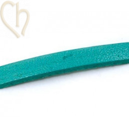 flat leather seagreen