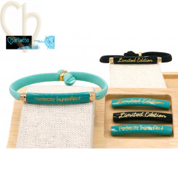 Spacer slider metal 35mm - Turquoise