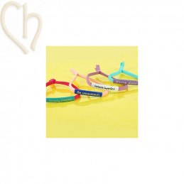 Spacer slider metal 35mm - Pink