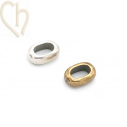 anneau metal oval 6*8mm