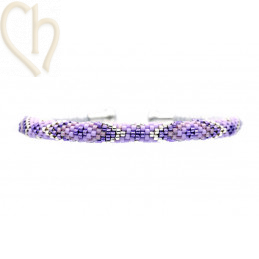 Bracelet Jonc et Peyote à faire soi-même.