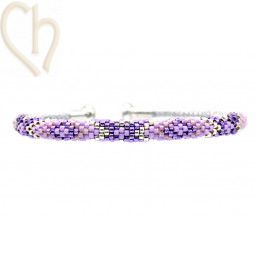 Bangle peyote armband om zelf te maken.