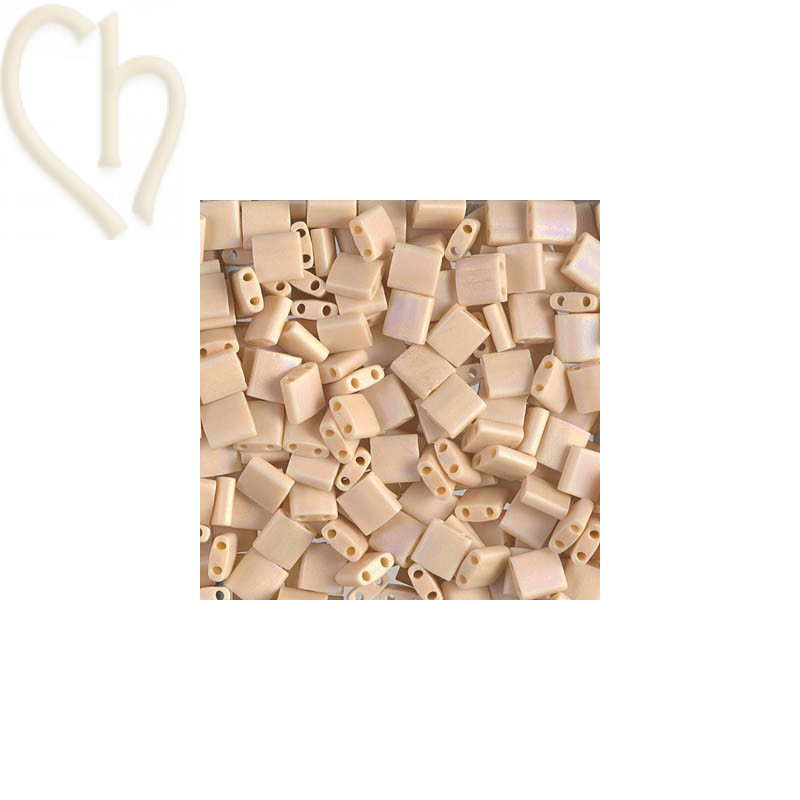 Tila bead Miyuki Opaque Pear Matte AB TL-493FR