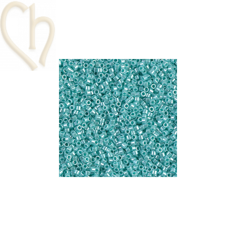 Miyuki Delica 11/0  Opaque Luster Sea Opal DB1567