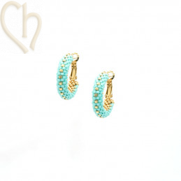 Kit DIY boules d'oreilles créoles 20mm Catalina