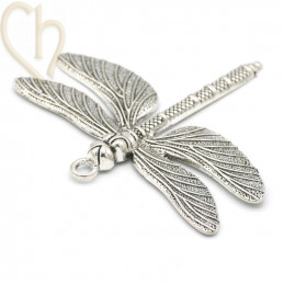 Charms Libelle XL 72mm Silver Plated