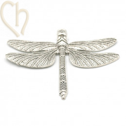 Charms Libelle XL 72mm Silver Plated