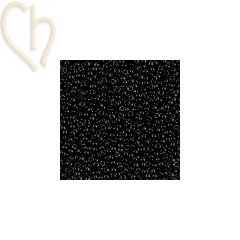 Rocaille 11/0 Miyuki Jet Black 0401