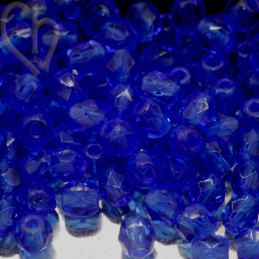 facetkralen 4mm Sapphire