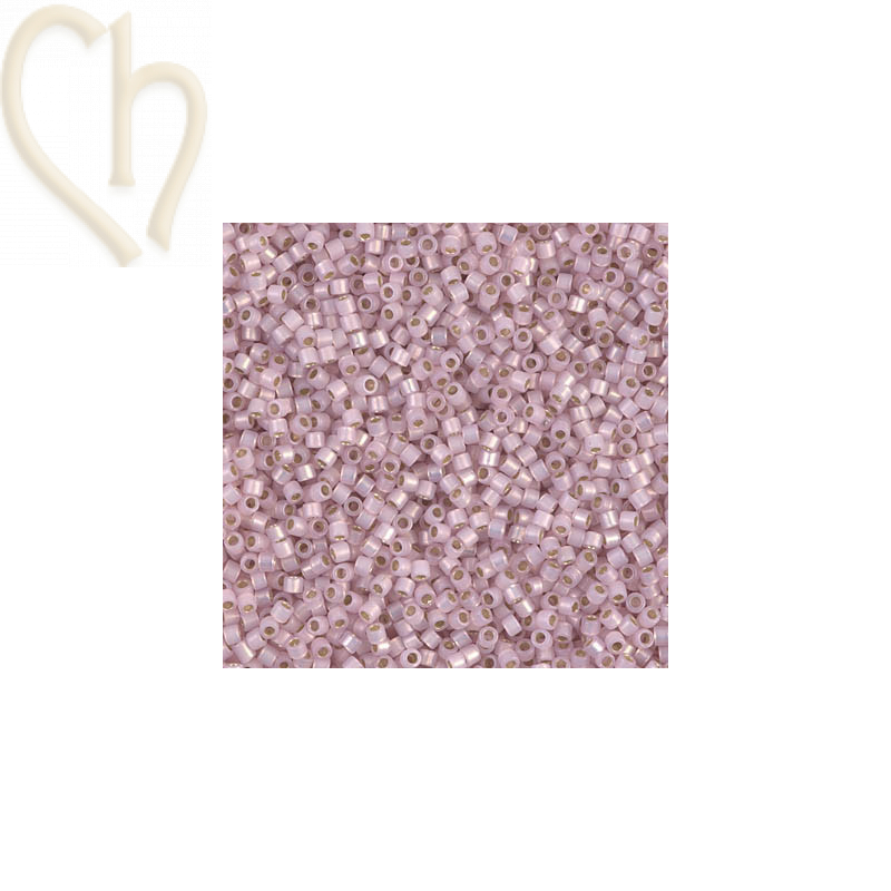 Miyuki Delica 11/0 5gr - Rose Opal Pâle - db1457