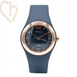 Kit bracelet with Miyuki Tila Blue Gold