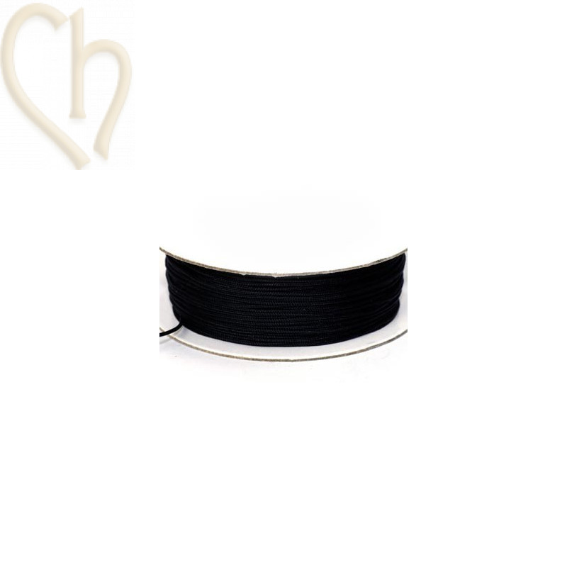 macramé cord .5mm Black